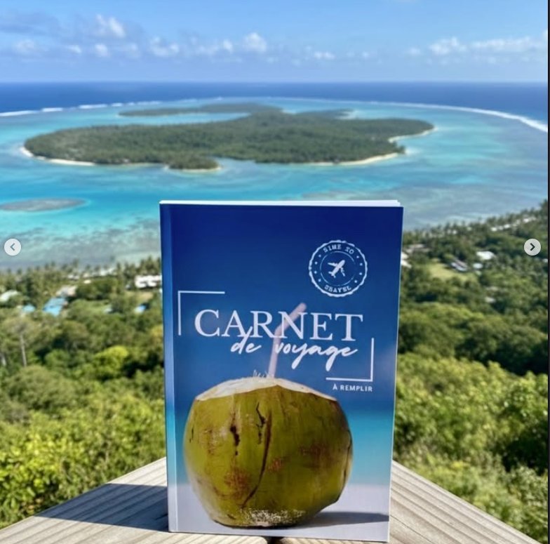 Carnet de voyage sur-mesure réalisé par Chloe Creative Consulting