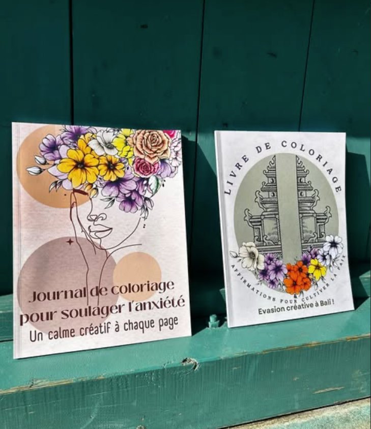 Livre de mots de passe personnalisé — création éditoriale Chloe Creative Consulting